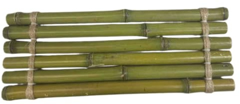 ABOOFAN Bambusmatte Handgefertigte Aquariumdekoration Langlebiges Leichtes Schwimmbrett für DIY Fischbecken und Unterwasserlandschaft
