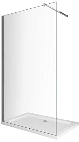 Laneri Parete Doccia, Walk in Reversible, 118 - 120 cm