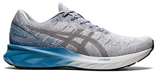 ASICS Men's Dynablast Running Shoes, Piedmont Grey/Grey Floss, 50.5 EU
