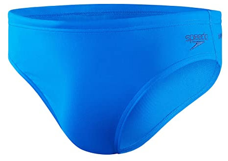 Speedo Herren Endurance+ Badehose 7 cm | Chlorbeständig | Recyceltes Material | Schwimmen Fitness | Training Schwimmbekleidung, Bondi Blue, 34