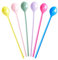 Rice Latte Löffel Spoons aus Melamin 6 Stück mehrfarbig
