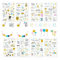 225 Motive gästebuch geburtstag, Wasserdichte vinyl sticker geburtstag, Sticker fotoalbumSticker set, Geburtstagskarten und Fotoalbum, Liebevoll Gestaltete Geburtstagssticker als Deko