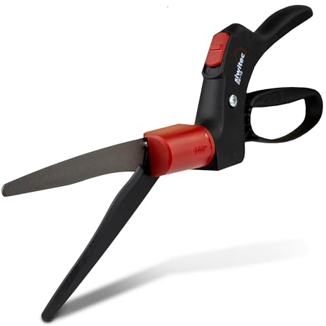 siwitec Tijeras cortacésped SG-13 para el corte de bordes de césped con cabezal de corte giratorio 360° | Tijeras cortacésped | Tijeras cortacésped | Tijeras cortacésped
