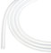 Rebower 1M(3Pieds) Tube en Silicone 3mm DI 6mm DE Transparent Tuyau en Plastique Industriel en Silicone Clair pour Pompage, Vidange, Irrigation, Brassage, 1/8 x 1/4