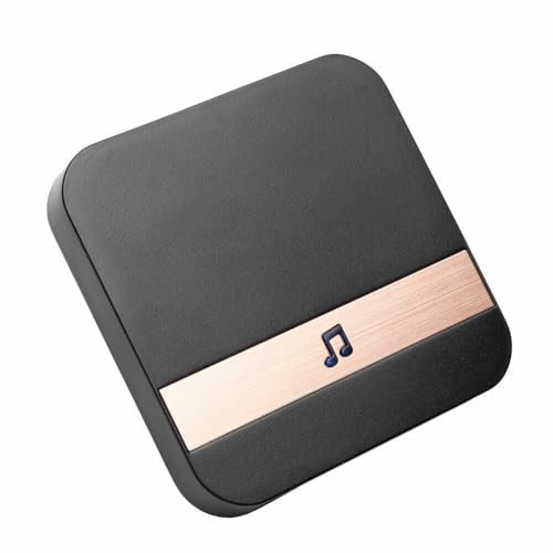 TEAFIRST Campanelli video WiFi wireless bidirezionale Smart Phone anello telecamera di sicurezza campanello (1, campanello (spina americana))