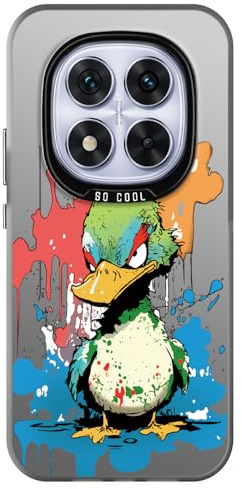 YUXING Handyhülle für Xiaomi Redmi Note 14 Pro 5G/4G / Poco X7 5G Hülle Ultra Dünn Stoßfeste Schutzhülle mit Blumen Tier Graffiti Art Muster Design Slim Bumper Case Cover, Duck