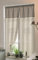 Home Collection TCCUO129/150 Tendina Coppia Cuore, Poliestere, Grigio, 60x150 cm, 2 Unità