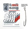 FANATIK Haken Offset FO-3315 gr. 8, 6, 4, 2, 1, 1/0, 2/0, 3/0, 4/0, 5/0 jig Angel Fishing Hook für Gummiköder (Schwarz, 25mm - #8-6 Stück)