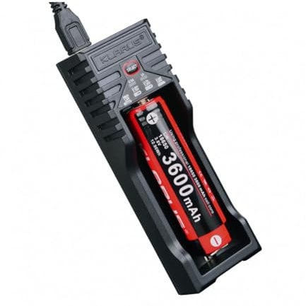 klarus Chargeur pour 1 Batterie Rechargeable