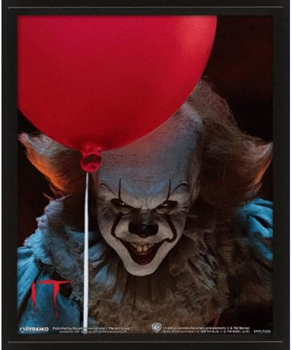 Pyramid International Ça IT Cadre LENTICULAIRE 3D Pennywise Evil Flip Cucina, Multicolore, 28, 7 x 23, 5 x 4, 5 cm