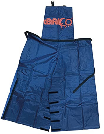 Bricoferr Pantalones Proteccion Desbrozadora One Size Color Blue