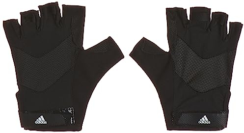 Adidas, Training Glove, Trainingshandschuhe, Schwarz-Weiss, L, Unisex-Adult