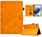 Aswant Coque Compatible avec Samsung Galaxy Tab A8 2022 2021 10,5 Pouces, Ultra Mince Protection Tablette Samsung Tab A8, Cuir PU avec Fonction Support pour SM-X200/ SM-X205 / SM-X207 (Orange)