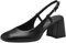 Tamaris Damen Sling Vegan Blockabsatz; BLACK/schwarz; 38