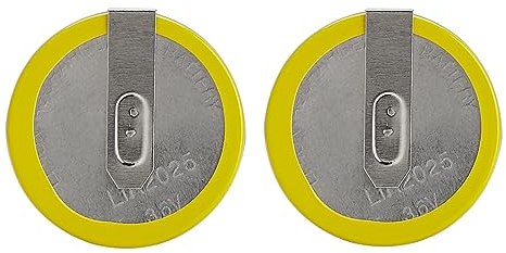 2 Stück Akku Batterie LIR2025 für Autoschlüssel Fernbedienung Kompatibel für BMW E81 E82 E87 E88 E89 E90 E91 E92 E93 Z4 E60 E71 E72 1er 3er 5er 6er X1 X5 X6 Z4