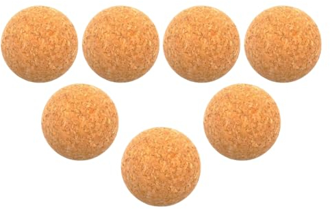 7 x Wein Kork Kugel 4 cm - Weinkorken Kugelstopfen Holzkorken Korkbälle