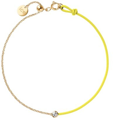 ICE Jewellery - Diamond bracelet - Half chain Yellow (021089)