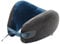 Travel Blue Ergonomisches Infinity Nackenkissen Flugzeug, Premium Memory Foam Kissen mit 360° Unterstützung, Reisekissen Flugzeug für ungestörten Schlaf, Luxuriöses & hypoallergenes Material (Blue)