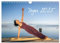 Yoga (Wandkalender 2025 DIN A4 quer), CALVENDO Monatskalender: Meditatives Yoga am See