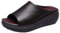 COLseller Sandales Larges Pieds Femmes Sandales légères orthopédiques Sandales compensées Espadrilles Talon compensé Sandales élastiques Slingback Sandales,Brown,40