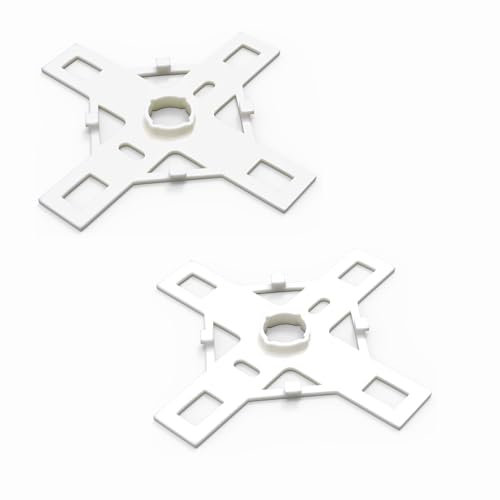 Sintrix-Fab - 2 soportes para mando a distancia / placa de montaje para mandos a distancia Velux Integra - Apto para KLI 310, KLI 311, KLI 312, KLI 313 persianas enrollables eléctricas y solares