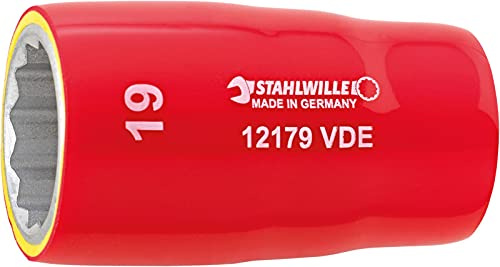 STAHLWILLE Nr. 12179 VDE VDE-Steckschlüsseleinsatz 1/2 (12,5 mm) Schlüsselweite 11 mm L.56 mm