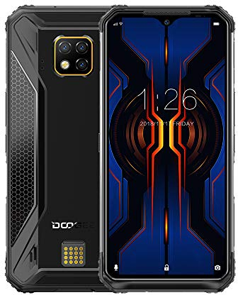 DOOGEE S95 Pro – Flaggschiff Outdoor Handy ohne Vertrag Helio P90 Octa-Kern 8GB RAM 128GB ROM Android 9.0, 48 MP AI-Dreifachkamera, IP68 wasserdicht stoßfest, 6,3-Zoll-FHD+, NFC, kabellose Aufladung