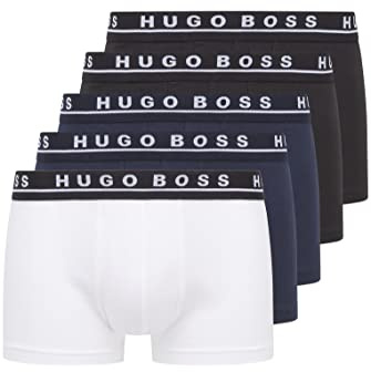 BOSS Herren Herren-Boxershorts, Modern, Open Blue 460, S