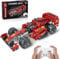NEWRICE Ferngesteuertes Rennauto Bauspielzeugsets,Formel 1 F1 Rennwagen Baustein-Kit,Sammlerstück Spielzeugauto im Maßstab 1:14 für Jungen ab 6 Jahren.Erwachsene (631 Stück)