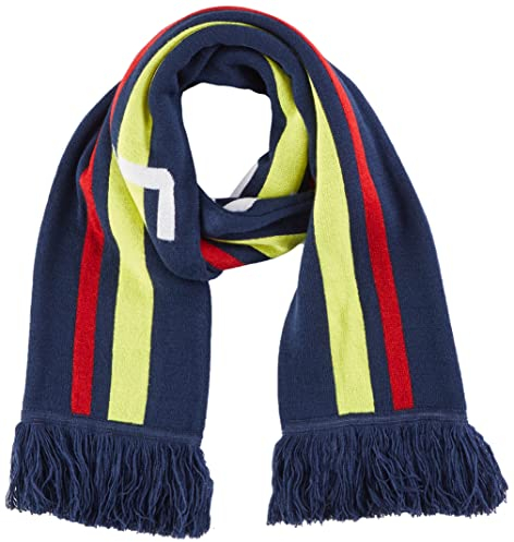 adidas unisex-adult World Cup Football Team Scarf Collegiate Navy/Bright Yellow/Team Power Red OSFM