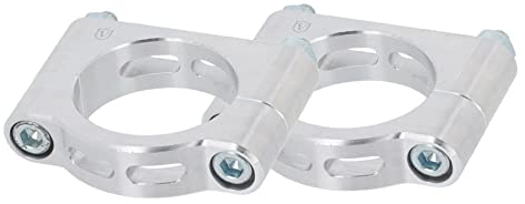 Venandi Motors Set: Klemmbrücken für Kotflügel CNC gefräßt S51, S50, SR50, S53 Silber