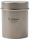 Titanium Tea Tin Can for Food Storage, Lightweight and Strong, Moisture and Dirt Protection, 280ml Capacity