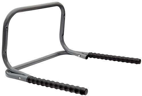 Arregui A-1068006G Soporte de pared para Bicis, Colgador Mural Plegable para 2 bicicletas, Cuelgabicis Metálico para Pared, Aparcabicicletas, Resistente de Acero, gris