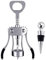Wing Corkscrew Wine Bottle Opener with Bottle Stopper, Premium Corkscrew Cork and Cap Bottle Opener for Waiters Wine Enthusiast