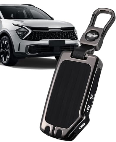 Autoschlüsseletui aus verzinkter Legierung,Schlüsselhülle Geeignet für 21 Kia K3 brandneue Jihua Ace Kaiku K5 KX5 Yilan neuen Standard Auto Zinklegierung Autoschlüssel Hülle Schlüssel Schutzhülle