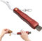 phxdance Pilzmesser mit Bürste | Schwammerlmesser mit Pinsel zum aufklappen |Pilzsammeltasche, Taschenmesser Klappmesser Outdoor mit Holzgriff, Pilzmesser Set Geschenk für Pilzsammler
