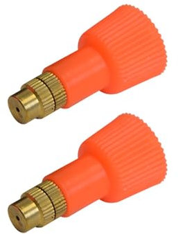 Fitooles 2 ugelli per spruzzatore da giardino, tappi di ricambio per serbatoi di irrigazione, ugelli nebulizzatori con spray regolabili