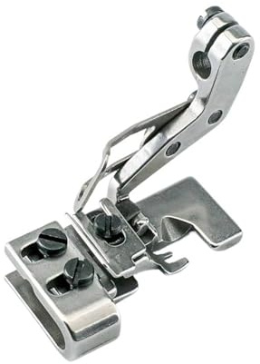 Lasitech 1 Stück Kräuselfuß for Faltenlegen/Raffen for industrielle 4-Faden-Overlock-Nähmaschinen, passend for Pegasus M800, EX5200, Jack E3, E4, C4