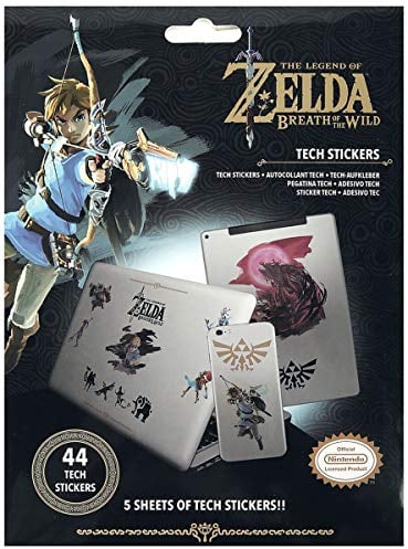 The Legend of Zelda: Breath Of The Wild- Aufkleber-Set, 44 Aufkleber, mehrfarbig