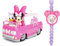 Dickie- The Minnie Mouse Télécommandée Van Happy Helper 1:24, 253074004
