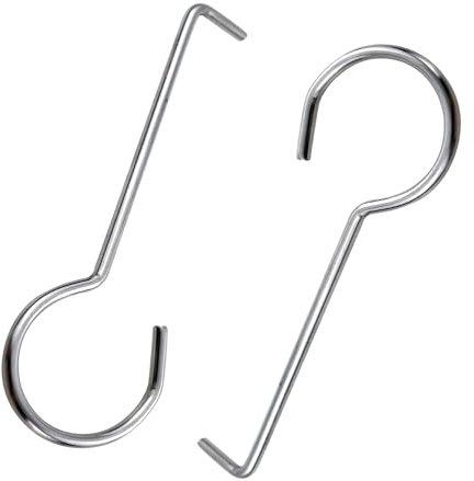 Neodrain 2 PCS Shower Drain Lifting Hook, Drain Key remove, 304 stainless steel Shower Drain Grate Puller for Drain Grate Daily Clean