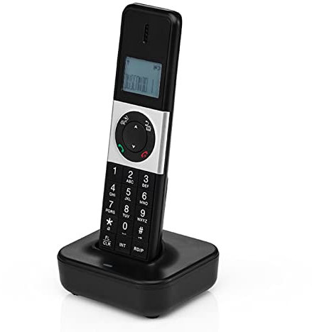 BINOXY Handset Cordless Phone For Seniors,1.9GHz Talking Caller ID Expandable Up To 5 Handsets,Multiple Display Languages For Home And Office Use