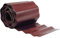 GARDENIX Bordure de lit ondulé Bordure de lit de Fleurs Bordure de pelouse Plastique Longueur 9 m, Hauteur 20 cm, Marron