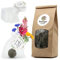 Gastgeschenke Hochzeit Blumensamen Samenbomben - Besonderes Hochzeitsgeschenk für Gäste als Give Away - Lasst unsere Liebe wachsen Komplett-Set (50er Set)