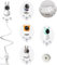 Derebir Baby Monitor Mount Stand Compatible with BOIFUN/ieGeek/LAXIHUB-P2T/Jeeber/TECGUUD/litokam Camera Baby Monitor Holder Adjustable Flexible Baby Camera Holder for Crib Nursery Holder
