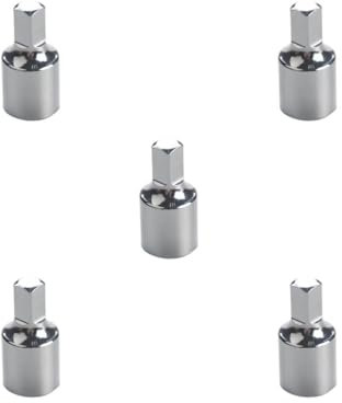 NeaxgeandX Lot de 5 douilles carrées de 8 mm pour convertisseur, clé à molette, joint antirouille, étanche, bouchon de vidange d'huile