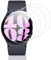 Vauki 4 Pezzi Vetro Temperato per Samsung Galaxy Watch 7/6/5/4/FE 40mm,Durezza 9H Pellicola Protettiva,Antigraffio Senza Bolle HD Chiaro Installazione Facile Sensibile al tocco Vetrino Protezione