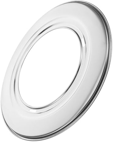 EPIGEIST Stainless Steel Steamer Rack Bamboo Steamer Ring Adapter with Water Separation Plate for Even Steam Distribution for Steaming Vegetables Meat Seafood in Home and Commercial