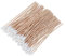 ULTNICE 100Pcs Manico in legno lungo Tampone di cotone Tampone medico Tampone medico Tampone di cotone Bud