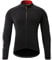 Santic Men's Cycling Jersey Long Sleeve Thermal Bike Shirt for Men Winter Cycling top with Fleece Black EU XXL